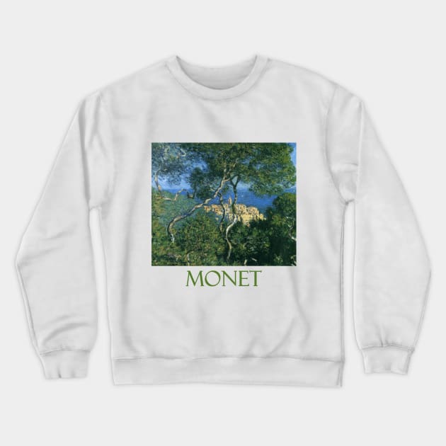 Bordighera by Claude Monet Crewneck Sweatshirt by Naves